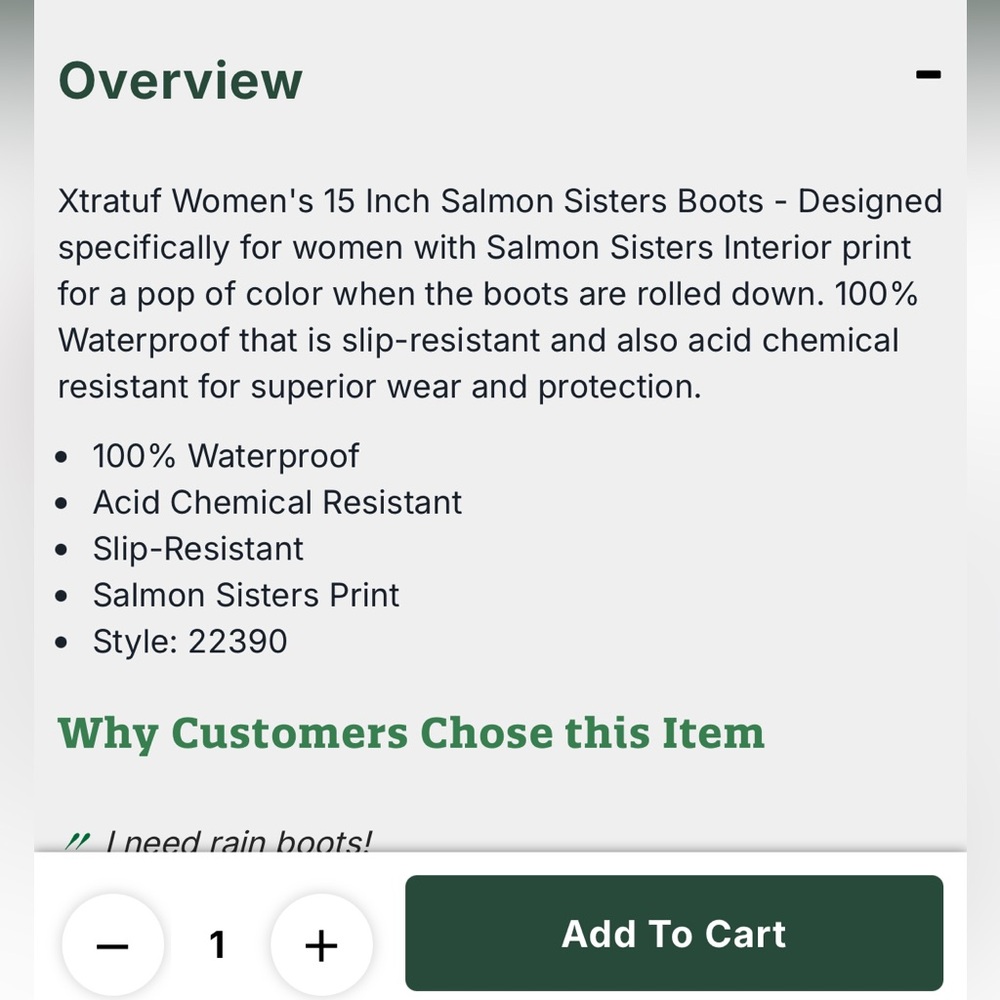 Women's Salmon Sisters Xtratuf Rain Boots! - Picture 2 of 2